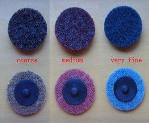 Quick Change Discs, non-woven